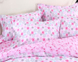 莴苣 花意小趣纯棉四件套 200*230cm 床品套件 床上用品 四季套件