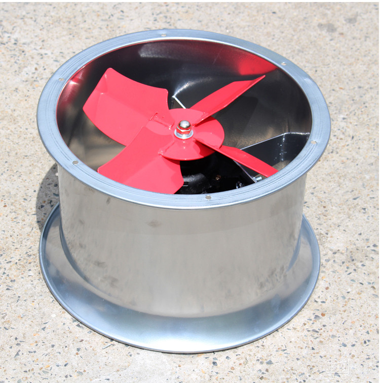 金羚 加强型工业圆筒排风扇排气扇换气扇轴流风机fac6