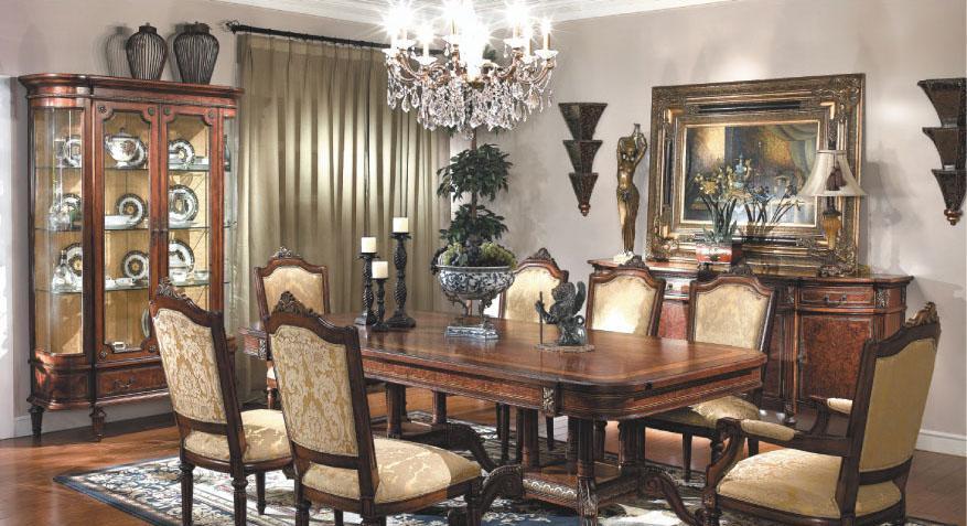 大风范家具路易十六餐厅系列lv7202餐椅