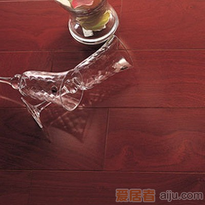 比嘉-实木复合地板-雅舍系列-YSC012：非洲红檀（910*125*12mm）1