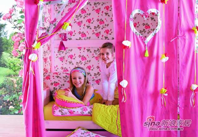 超舒适丹麦王室儿童家具LIFE TIME粉色花园Pink Garden-3