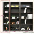 宜家家具超大容量自由组合书柜