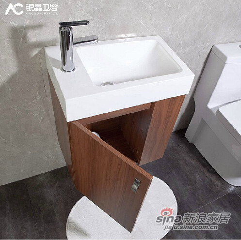 AC银晶0.5米宽小卫浴柜多功能储物空间悬挂浴室柜组合