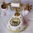 欧典陶瓷欧典复古电话机/仿古电话机/陶瓷欧式田园电话/古董电话