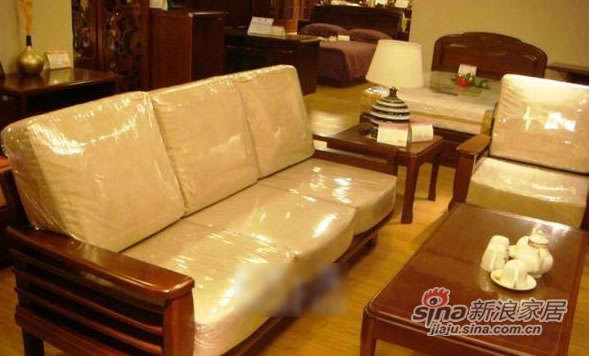 谷氏实木家具欧式G-3-1沙发
