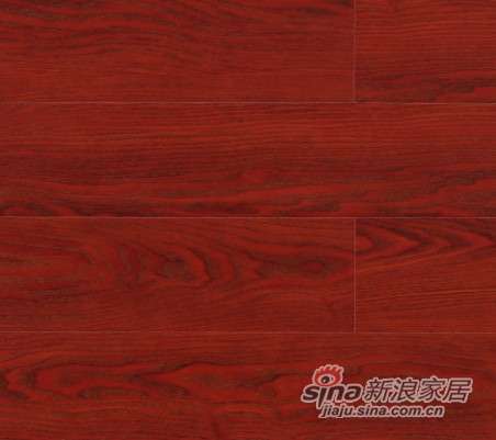 大卫地板中国红-锦绣红系列强化地板DW0035红云橡木-0