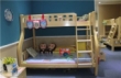 ABC实木儿童家具BO12C双层床