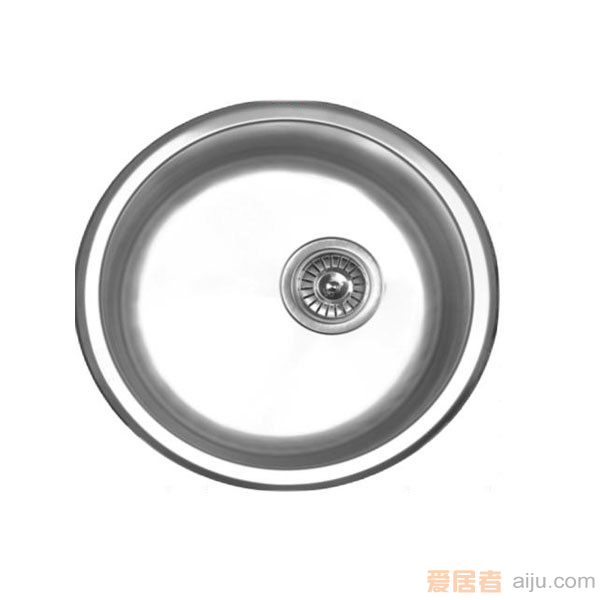 GORLDE优质不锈钢水槽／洗菜池 莱茵系列1011D-1(单圆盆)2