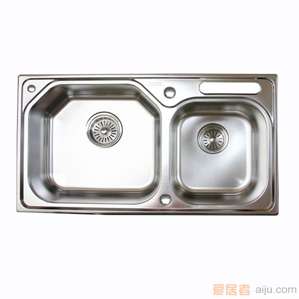 GORLDE优质不锈钢水槽／洗菜池 巴赫系列BH02（大小盆）2