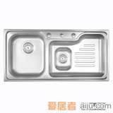 GORLDE优质不锈钢水槽／洗菜池 巴赫系列W2102FY（深翼盆)