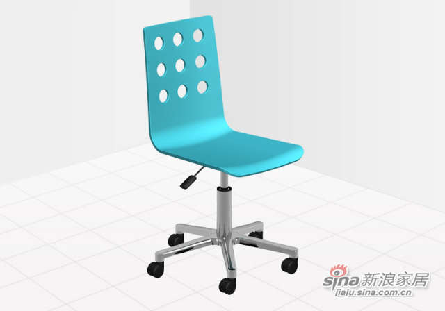 哆啦A梦9孔-椅子(转脚)
