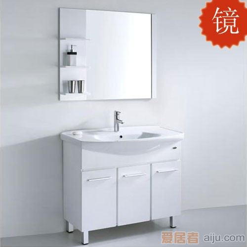 法恩莎PVC浴室柜FPG3647J镜子（980*115*800mm）1