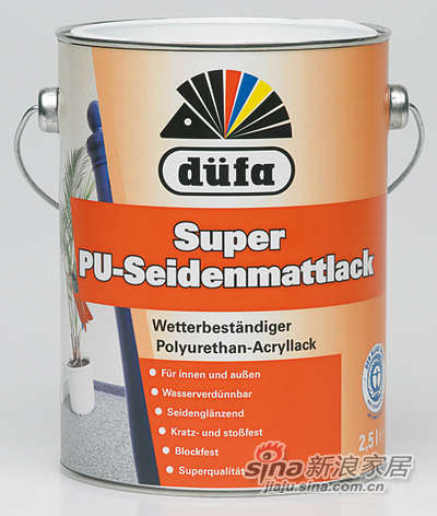 德国都芳超级丙烯酸水性木器PU色漆-0