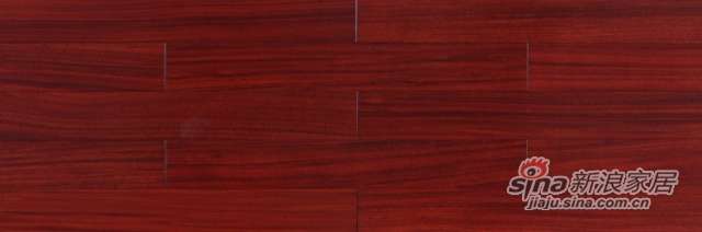 大卫地板经典实木-非洲印象系列S23LG06圆盘豆（红色淋辊）-0