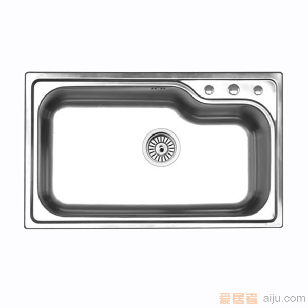 GORLDE优质不锈钢水槽／洗菜池 巴赫系列1012FY(大单盆)2