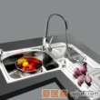 GORLDE优质不锈钢水槽／洗菜池 环保星系列HBS-7#（大小盆）