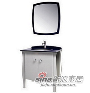成霖高宝卫浴现代浴室柜（水晶把手）GF-0976C-0