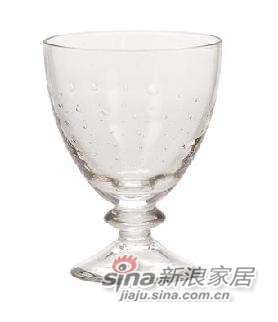 harbor house　透明玻璃气泡杯(小)-4件装 -0