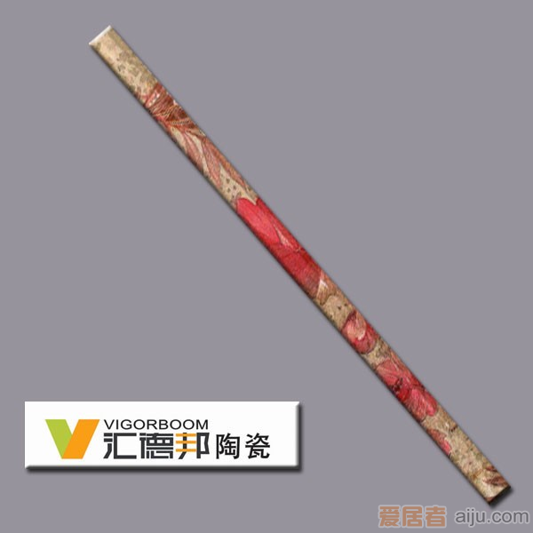 汇德邦瓷片-经典悉尼系列-花语-腰线YM63353Y01（300*15MM）1