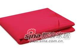 MLILY床上用品特价套件 全棉斜纹 活性印染炫彩（玫红）床单-0