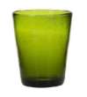 harbor house　绿色玻璃气泡杯(小)-4件装