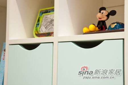 迪士尼儿童彩色家具－冰雪米奇书桌上架-2