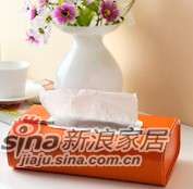 lovo家纺炫彩纸巾盒-橙 -0