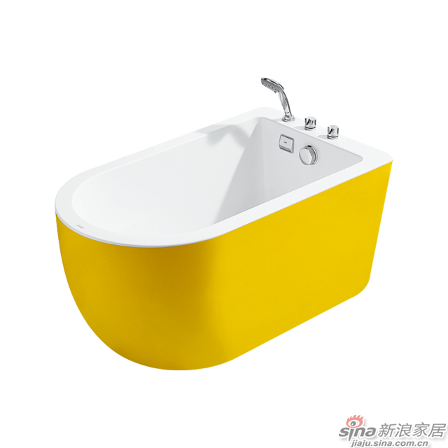 恒洁卫浴浴缸HLB606CNA1-125