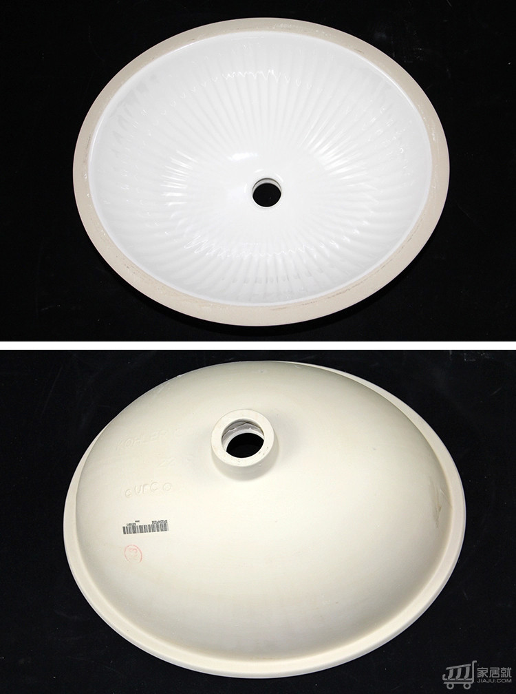 科勒温蒂斯脸盆台下面盆洗脸盆面盆台盆 k-2240t-0(sh) 送货入户包