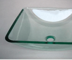 古亚单层玻璃盆D052