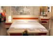 耐特利尔卧室家具彩釉系列白枫床