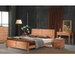 宜伟实木系列YW-SWF-05床+床头柜