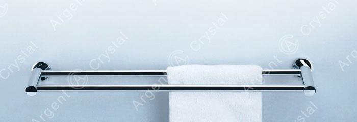 银晶毛巾杆24寸双层毛巾杆(600mm)2574825748