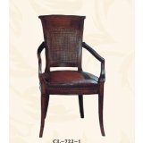 大风范家具低调伯爵餐厅系列CL-722-1扶手椅