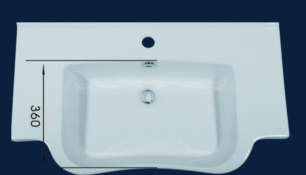 马丁卫浴MT-860不锈钢支架盆（瓷质卫生陶瓷）MT-860