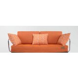 麦斯得尔香榭系列海轮s22沙发床（橘黄）