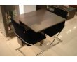 国安佳美折叠餐桌灰拉丝系列26J0118