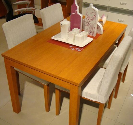 诺捷板式家具系列-餐桌餐椅7N001+7P0077N001+7P007
