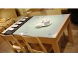 五木板式家具餐桌-WD66