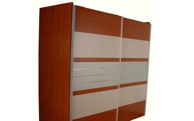 奥格枫木色系列A01二门推拉衣柜A01二门推拉衣柜
