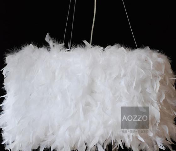 奥朵AOZZO系列CL60025意大利时尚羽毛吊灯