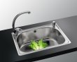 GORLDE优质不锈钢水槽／洗菜池 银莱茵系列1003F